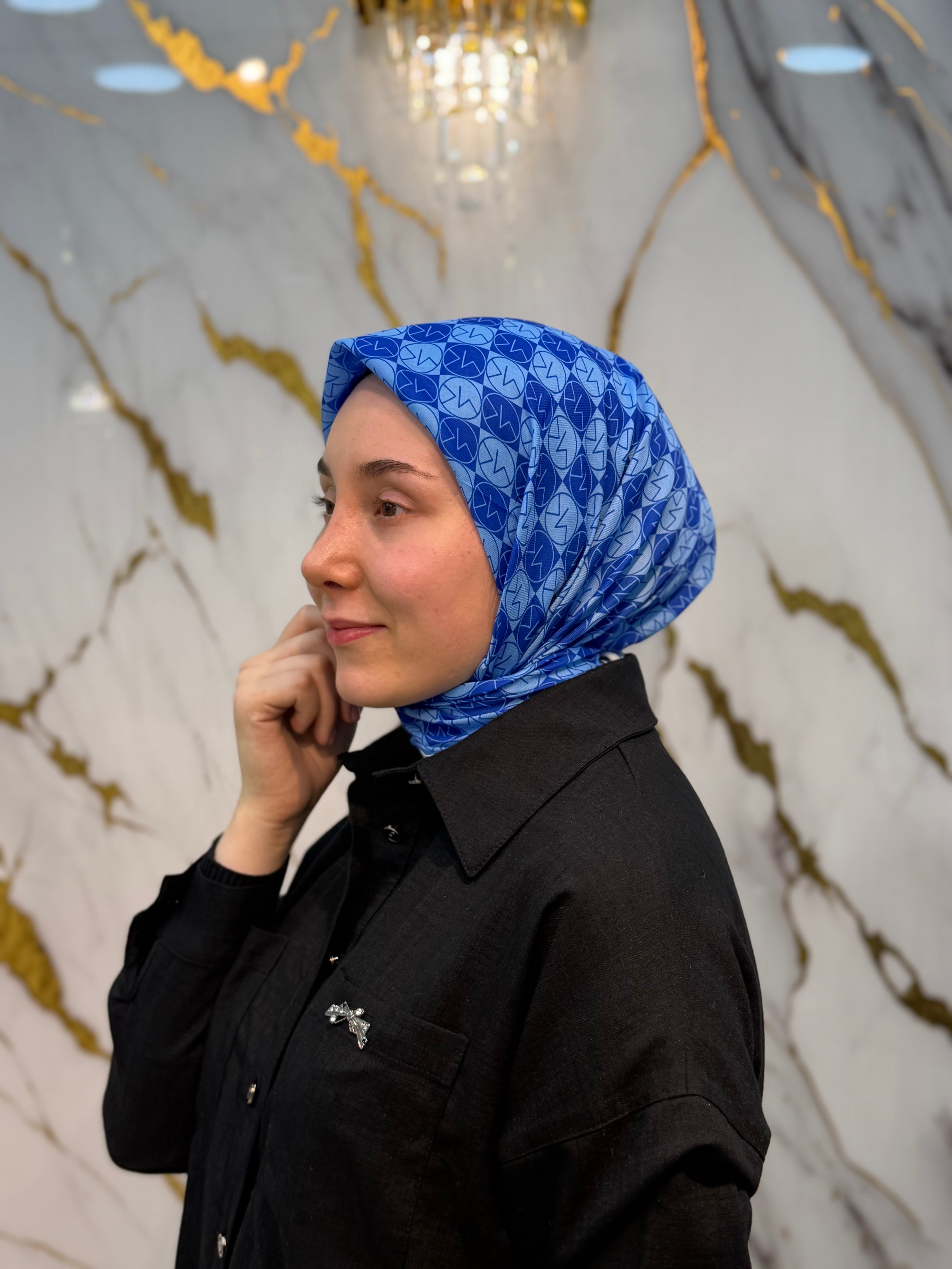 MODAKAŞMİR MK DESEN PAMUKLU EŞARP 3800