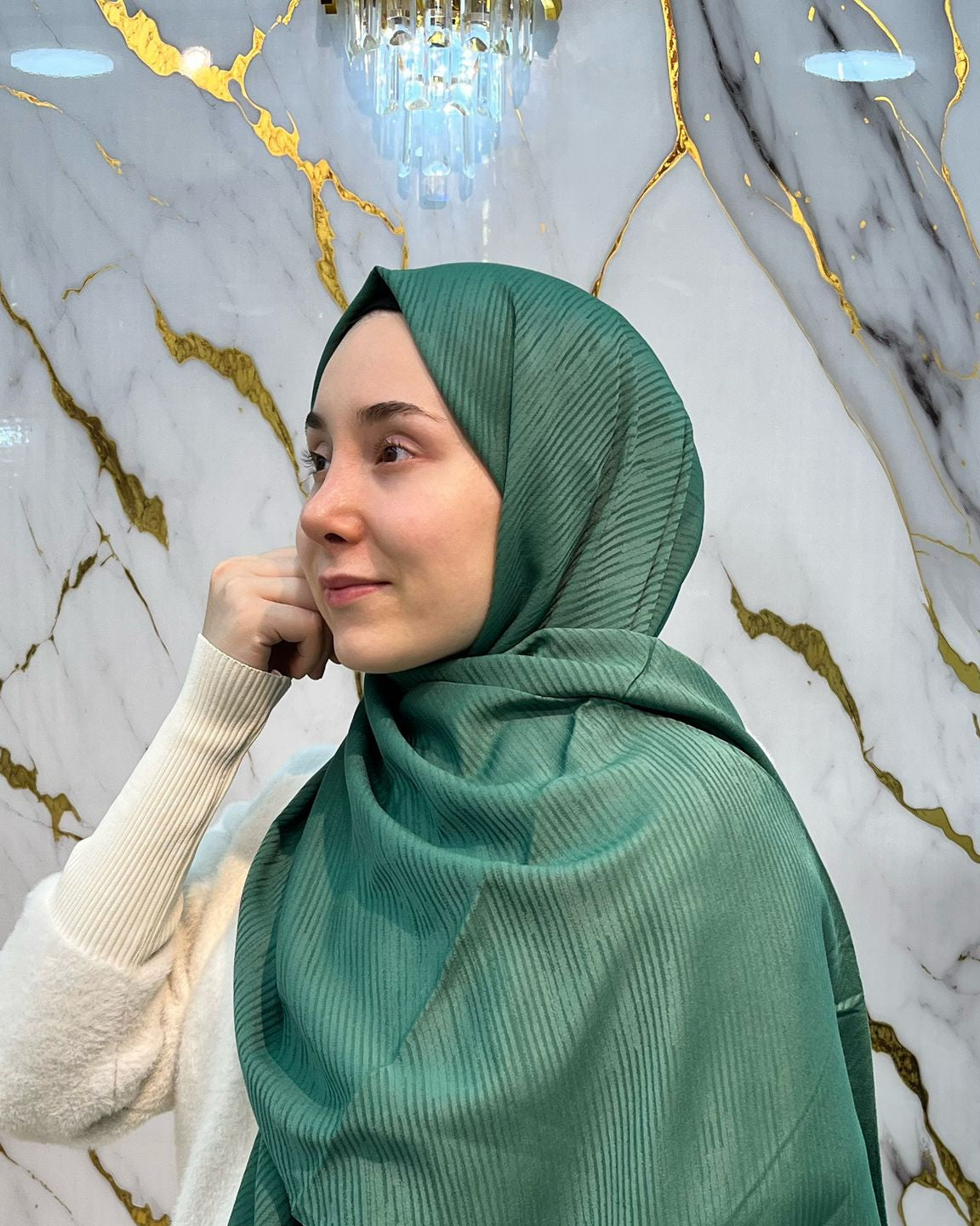 HİNT İPEK PREMİUM ŞAL 3813