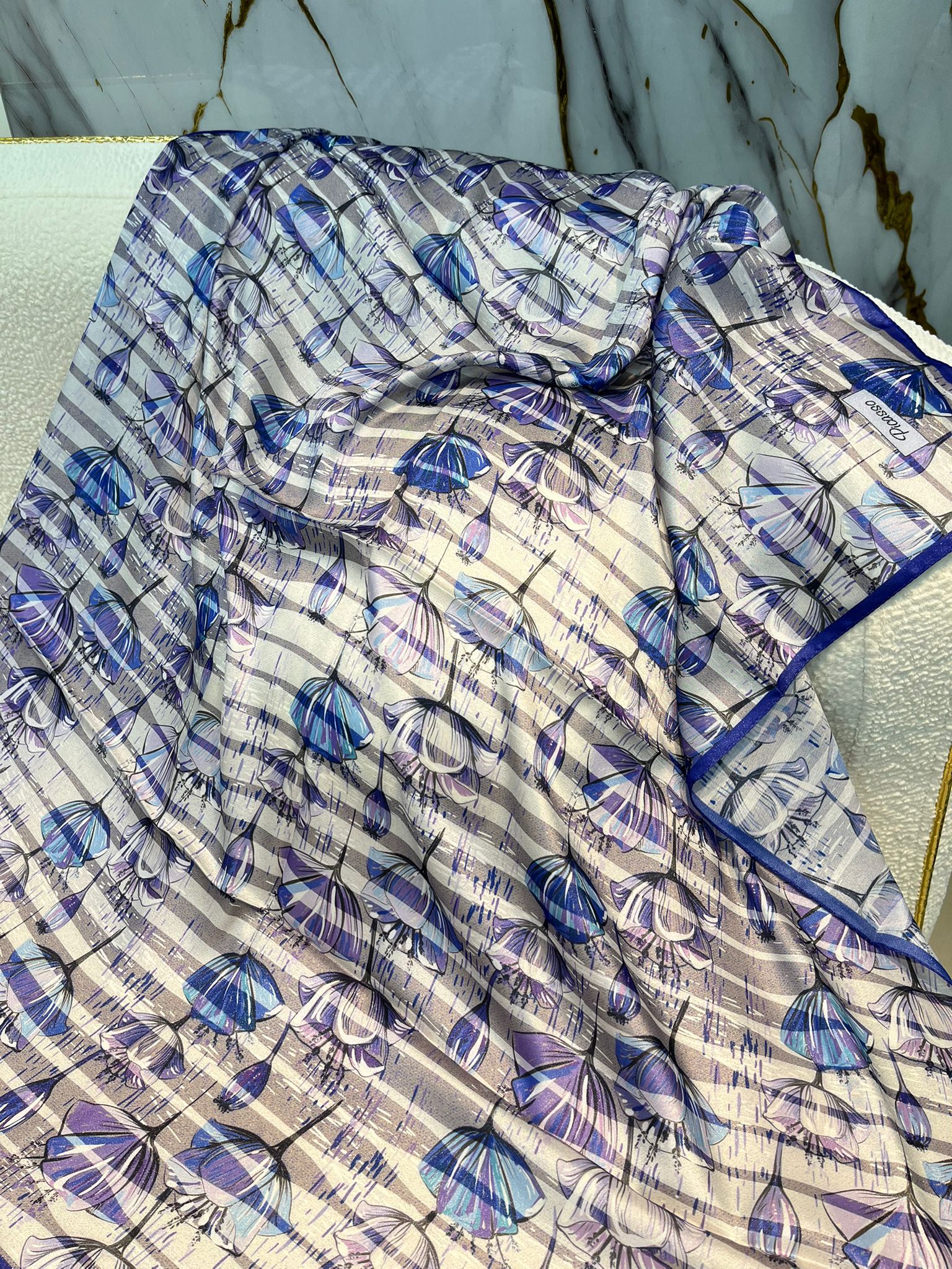 PİCASSO HİBRİT DİGİTAL KRİSTAL EŞARP 3816