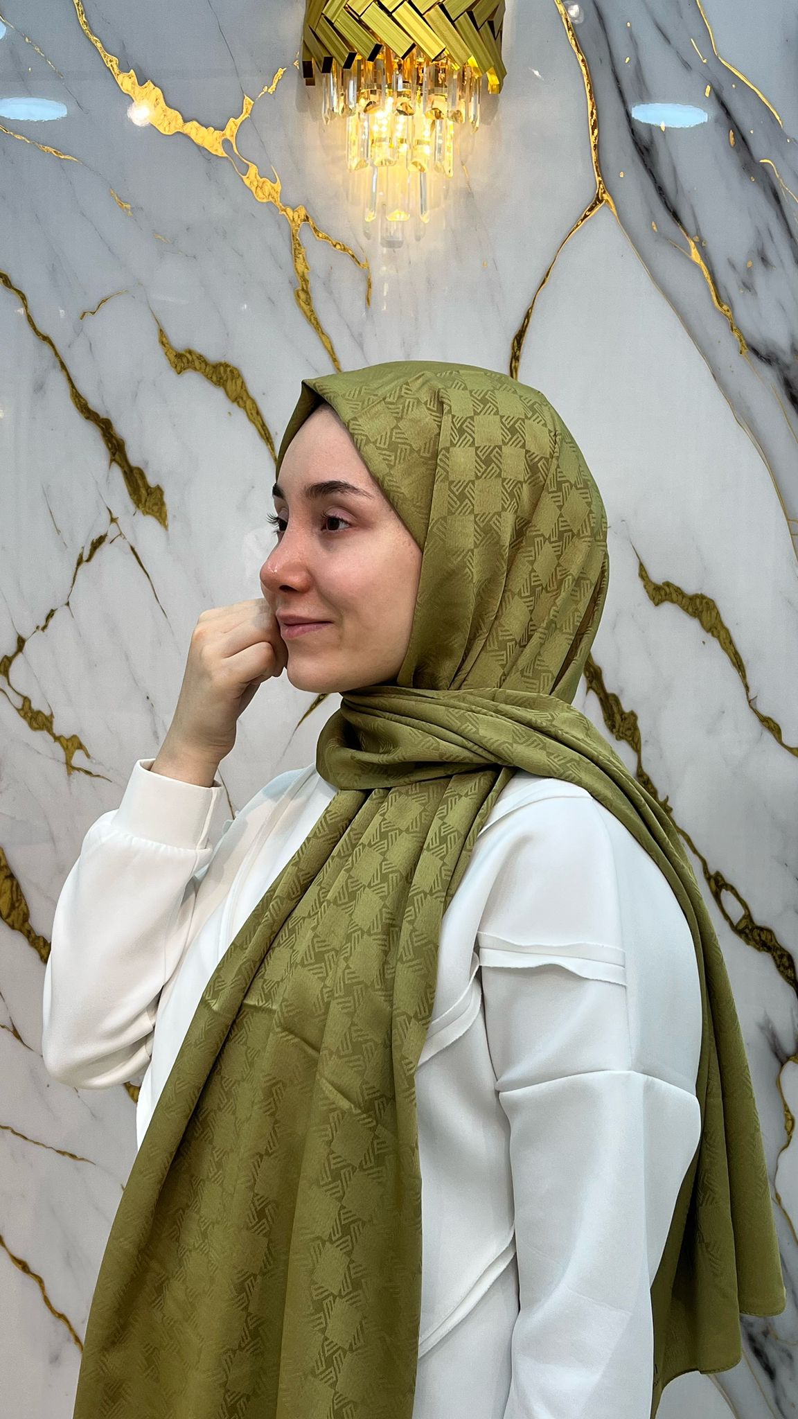 BELLİ FRESH GREEN ŞAL 3826