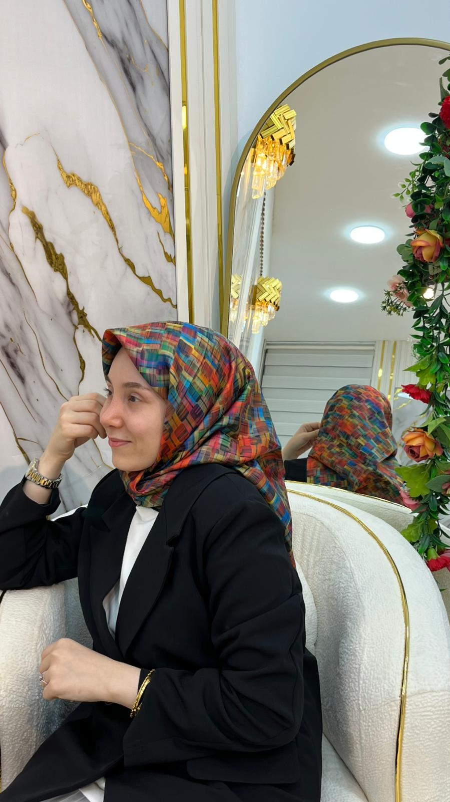 LA BOUTİQUE TWİLL İPEK EŞARP 3860