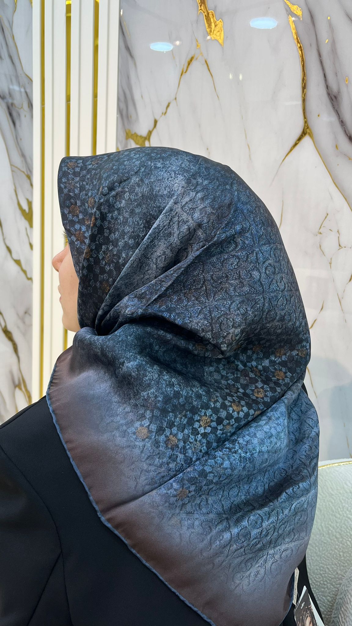 LA BOUTİQUE SURA İPEK EŞARP 3863