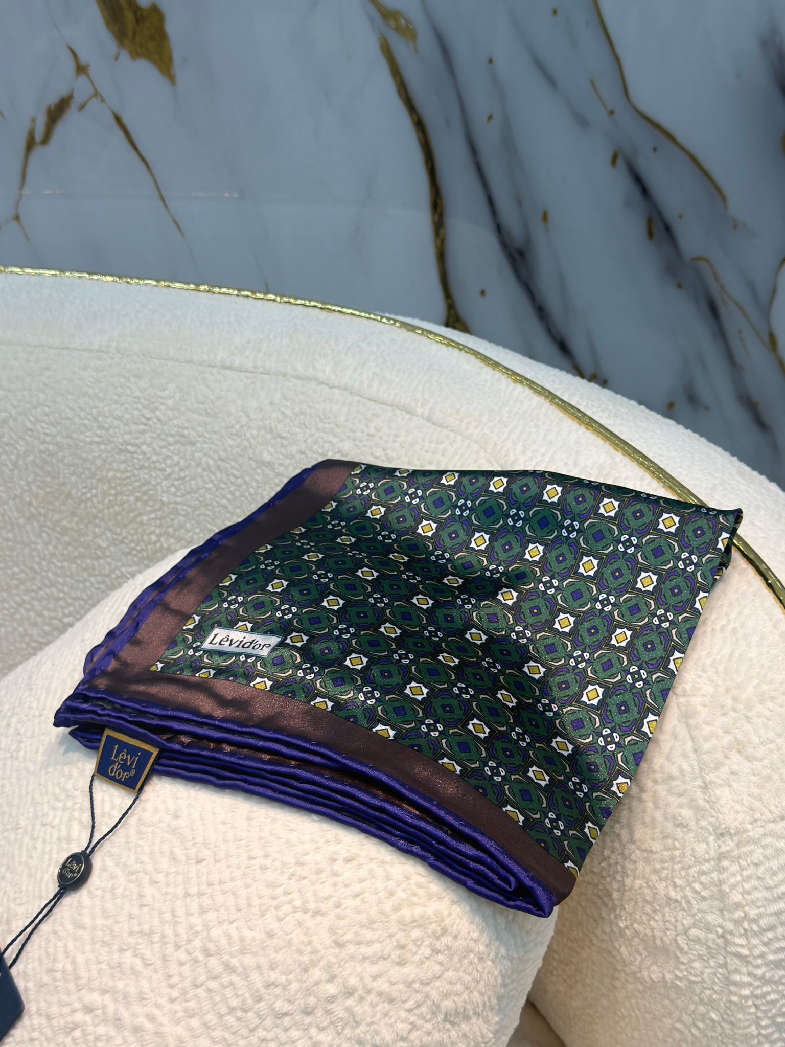 LEVİDOR HİNT İPEĞİ EŞARP 3806