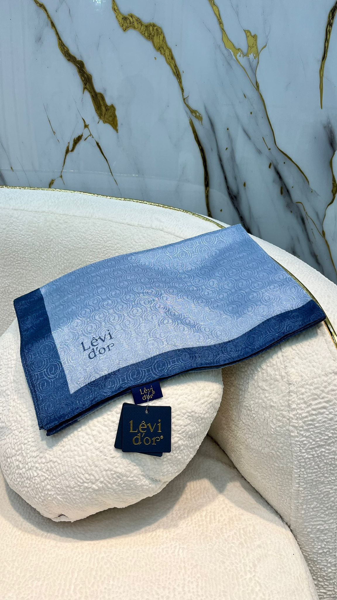 LEVİDOR MONOGRAM ŞAL 3811