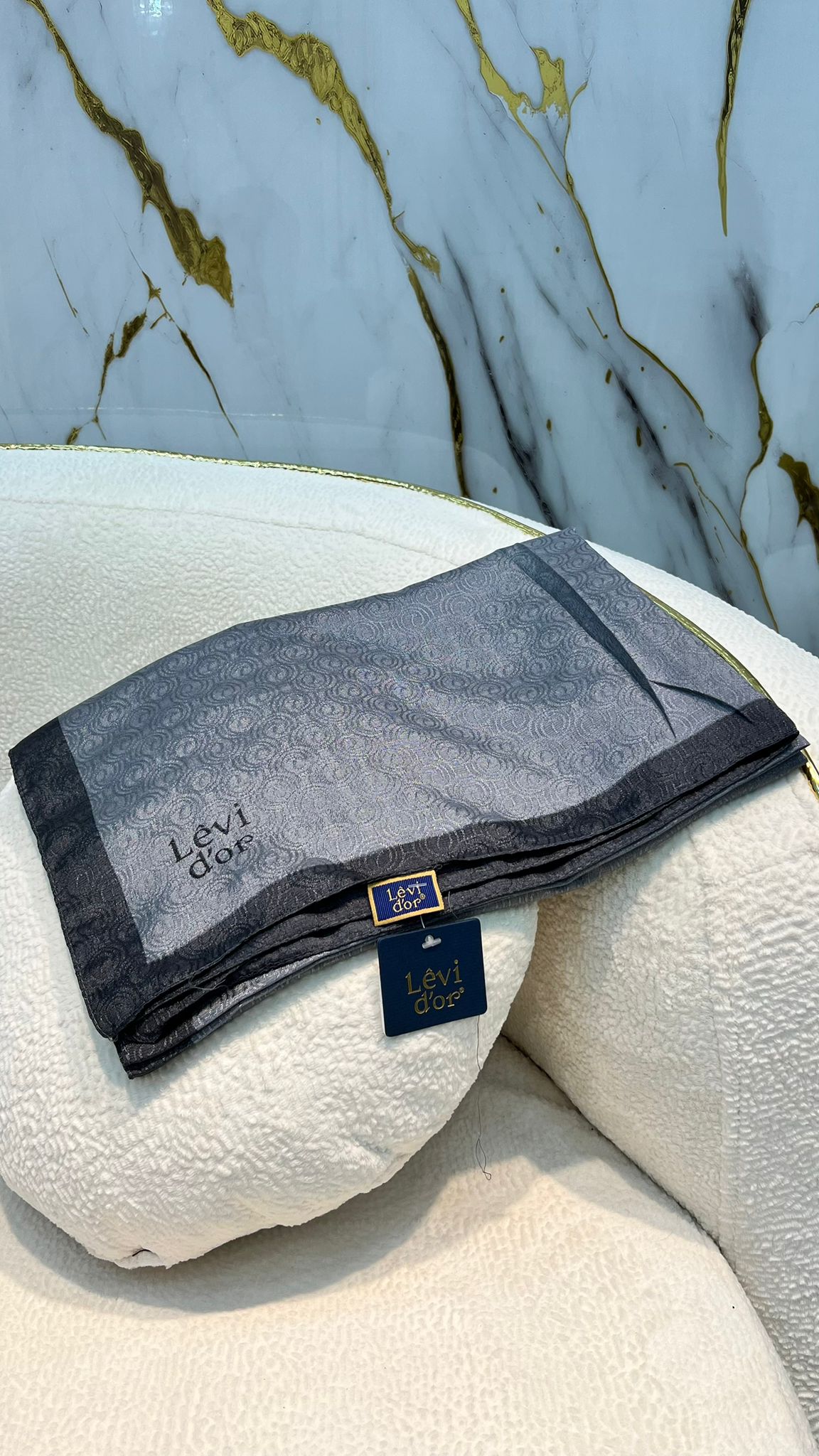 LEVİDOR MONOGRAM ŞAL 3811