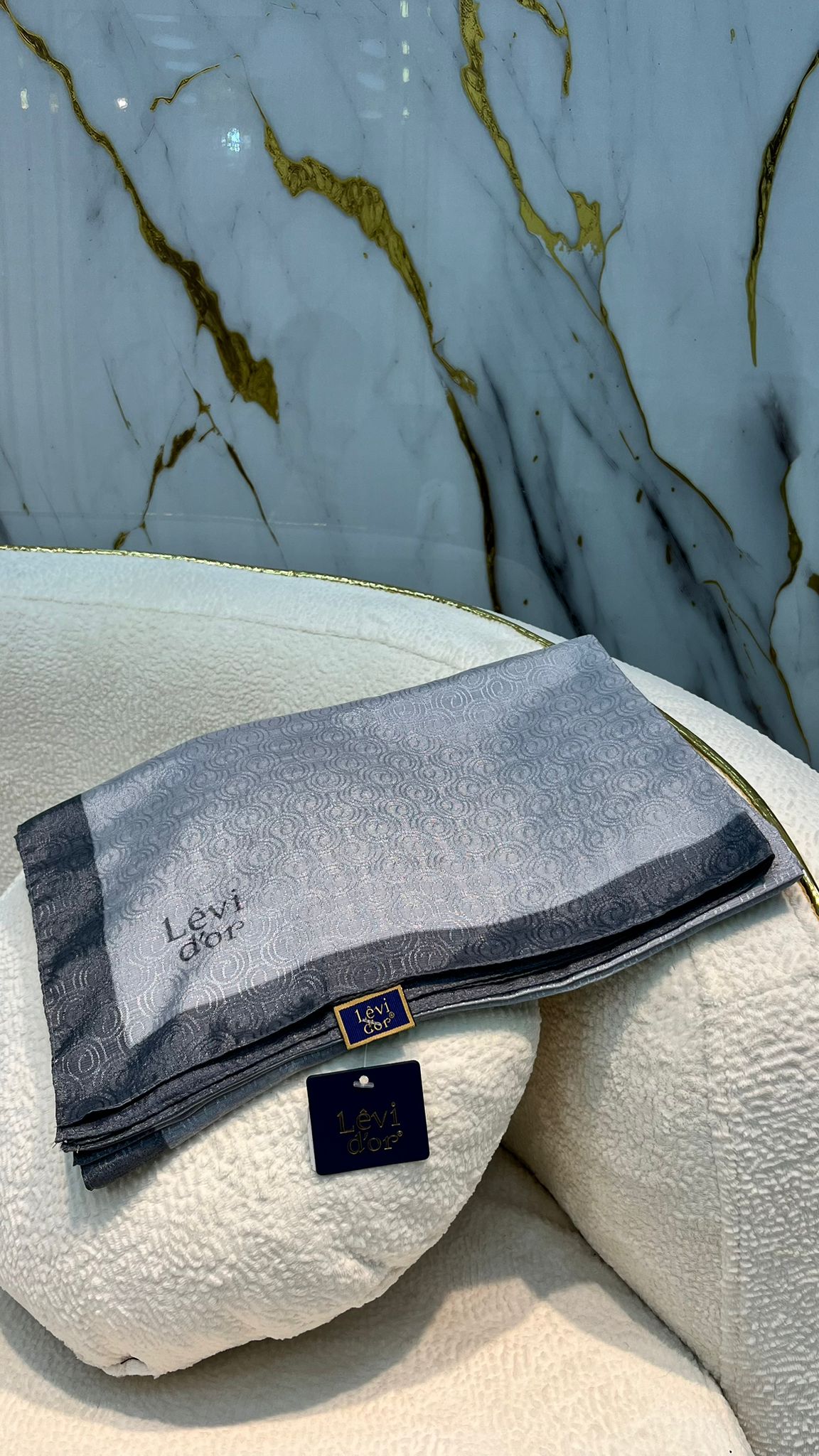 LEVİDOR MONOGRAM ŞAL 3811