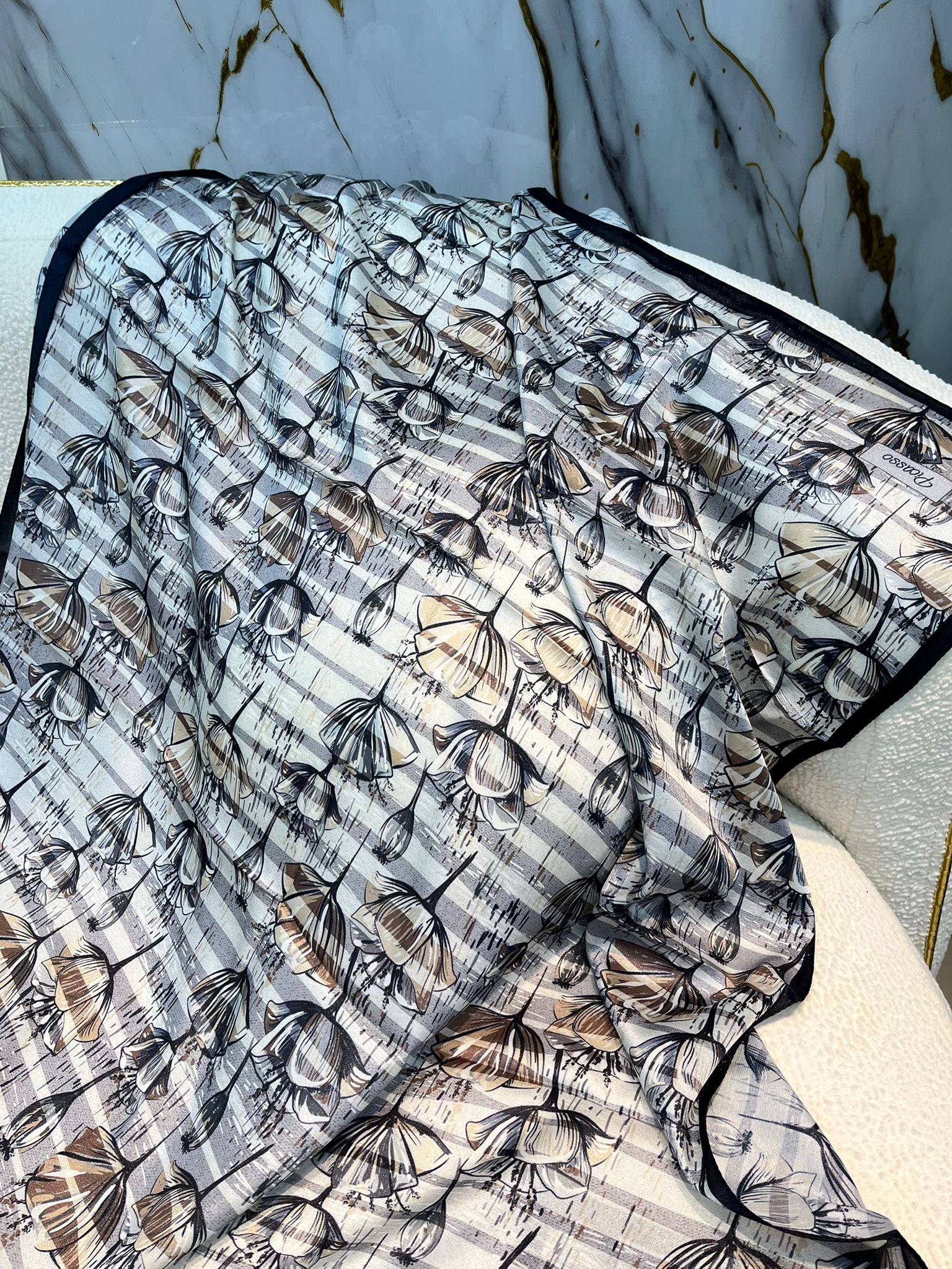 PİCASSO HİBRİT DİGİTAL KRİSTAL EŞARP 3816