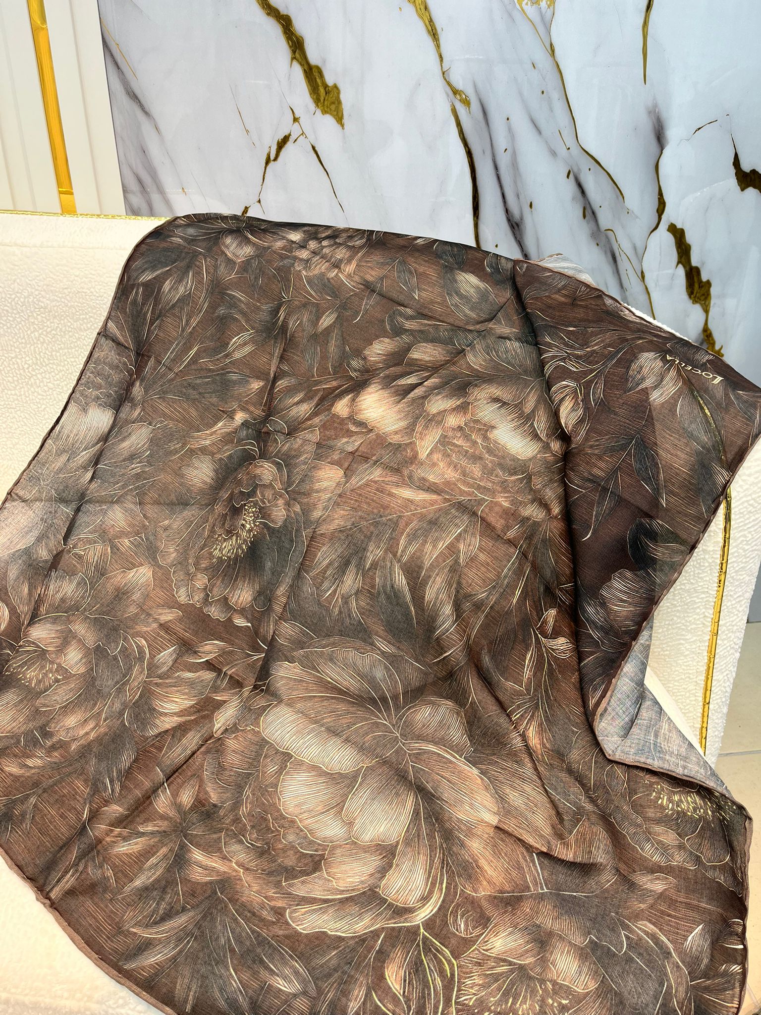 LOCELLA PAMUKLU  EŞARP 3819