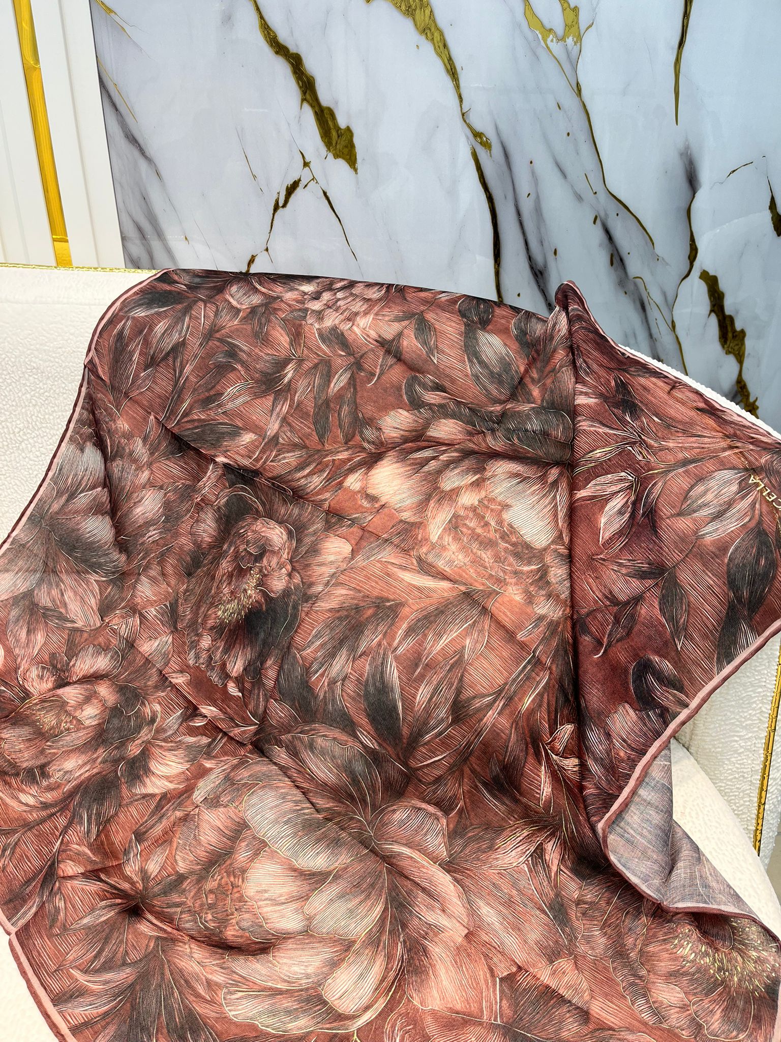 LOCELLA PAMUKLU  EŞARP 3819