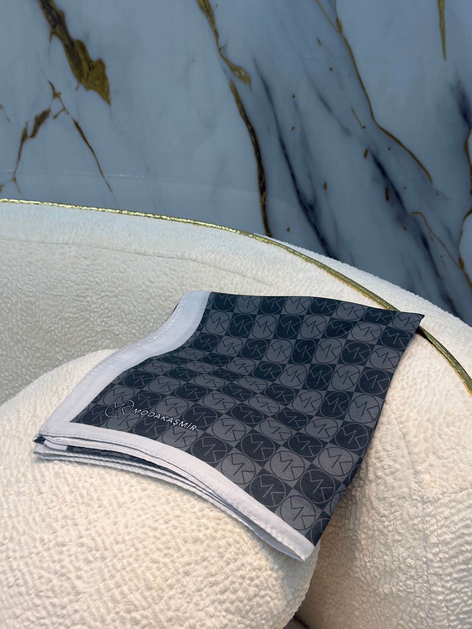 MODAKAŞMİR MK DESEN PAMUKLU EŞARP 3800