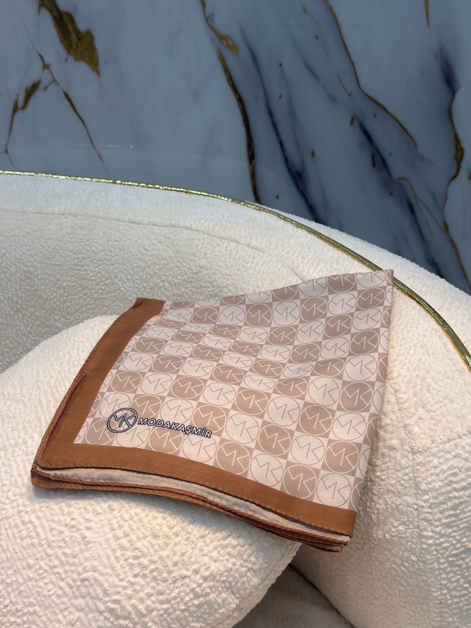 MODAKAŞMİR MK DESEN PAMUKLU EŞARP 3800