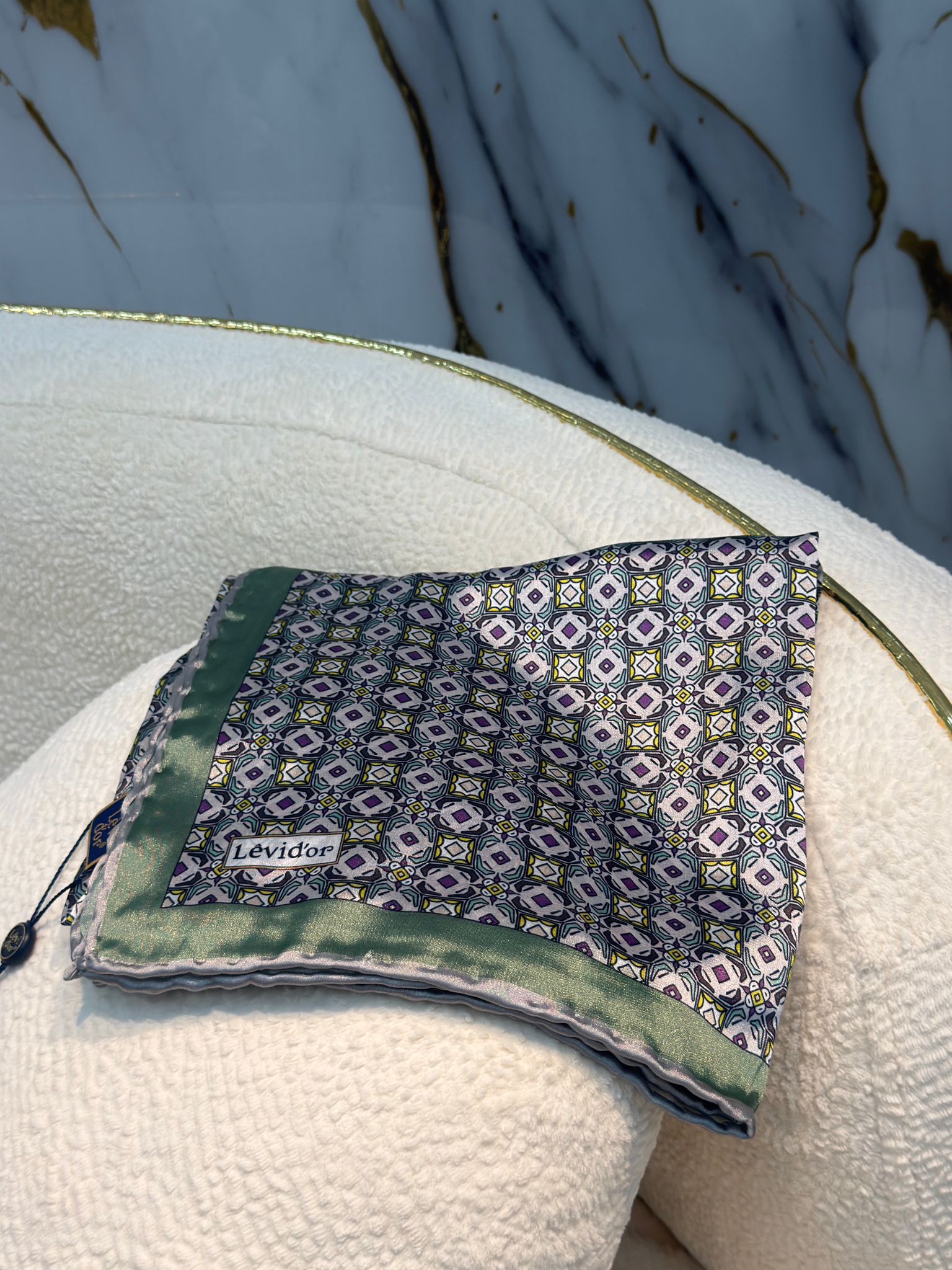 LEVİDOR HİNT İPEĞİ EŞARP 3806