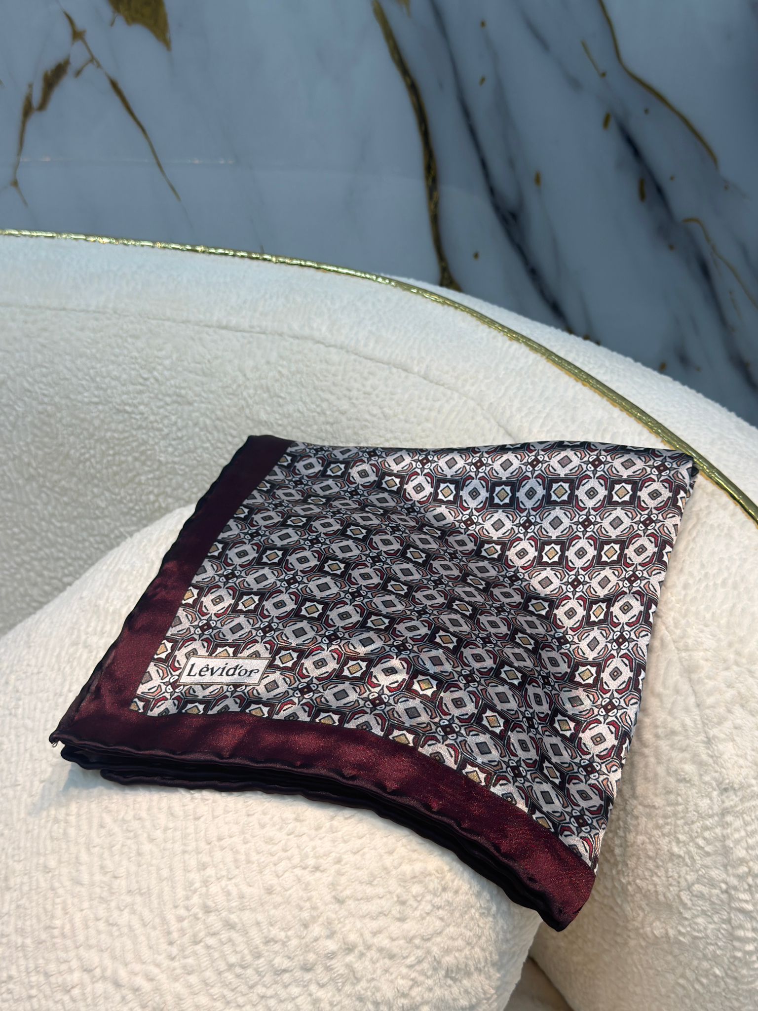 LEVİDOR HİNT İPEĞİ EŞARP 3806