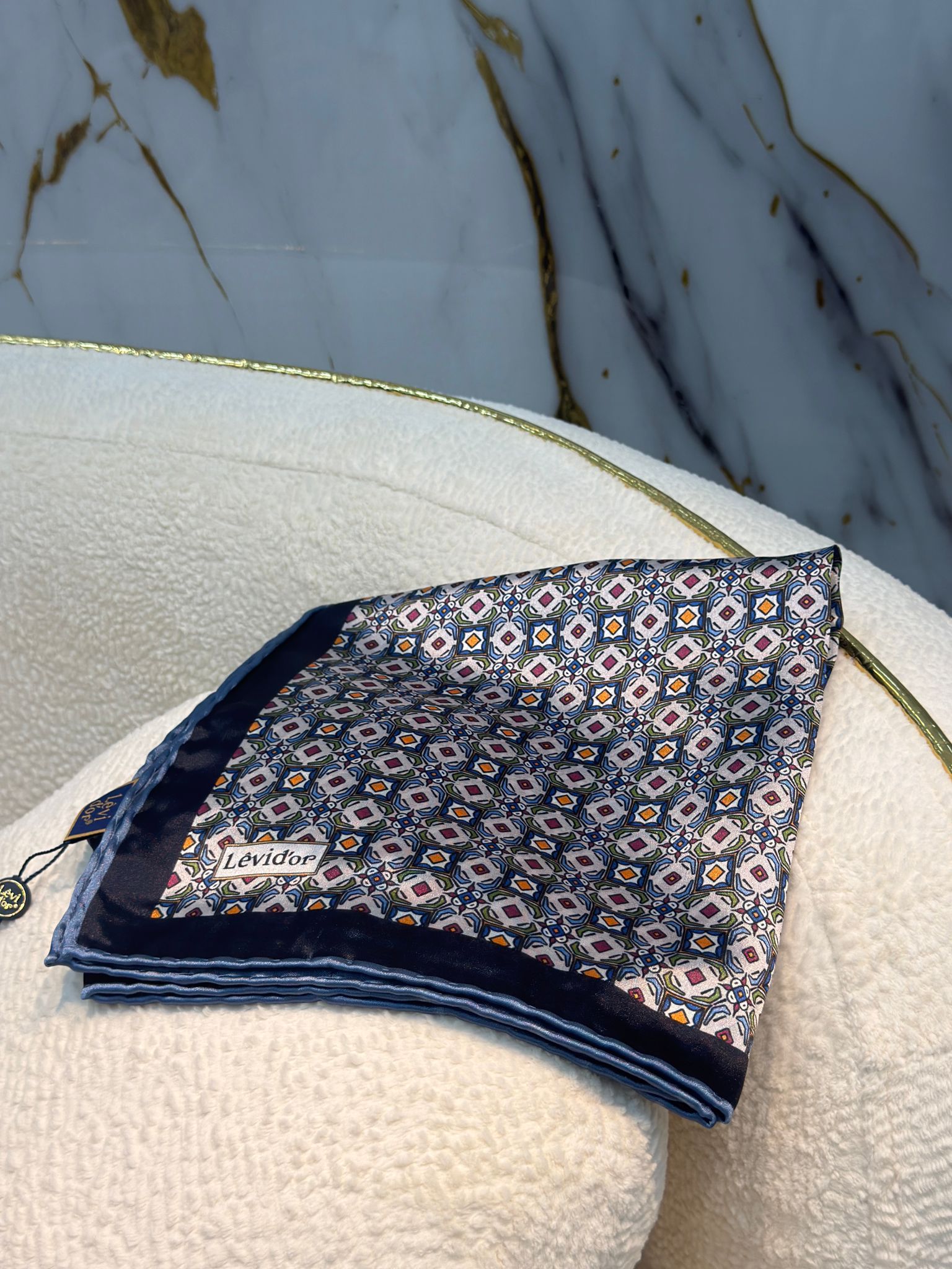 LEVİDOR HİNT İPEĞİ EŞARP 3806