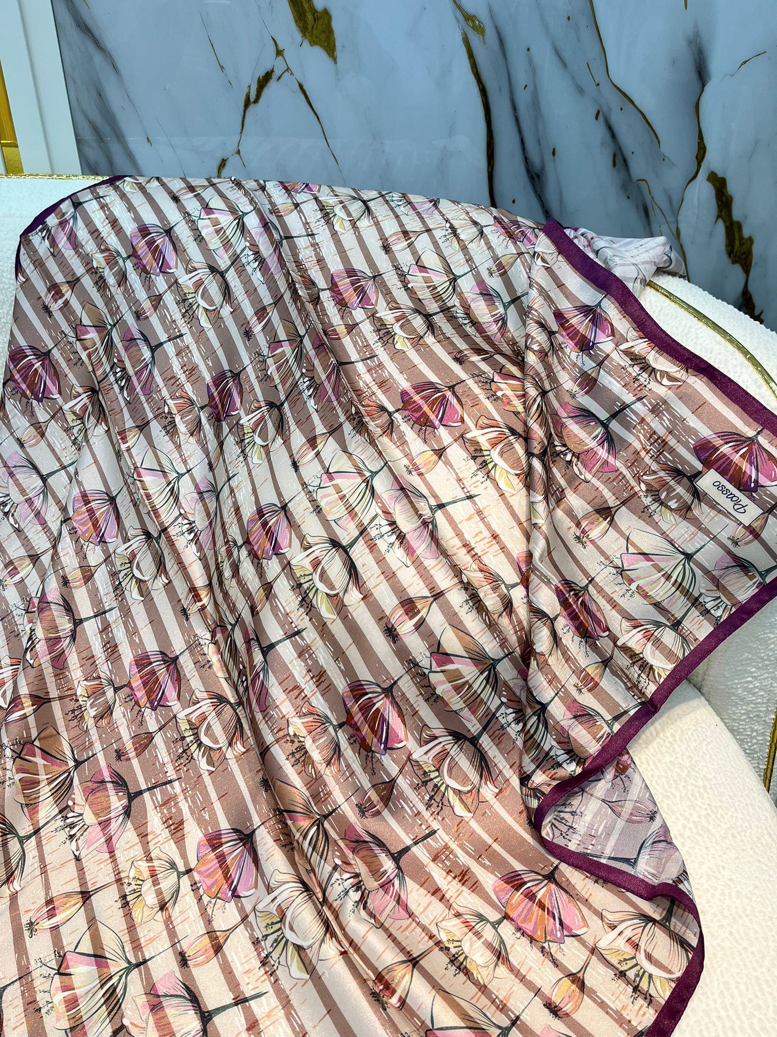 PİCASSO HİBRİT DİGİTAL KRİSTAL EŞARP 3816