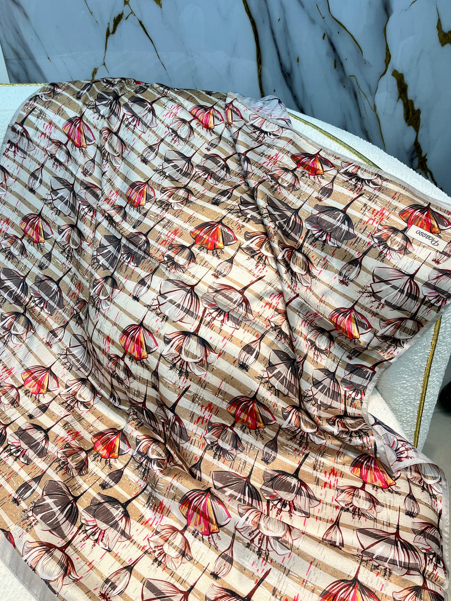 PİCASSO HİBRİT DİGİTAL KRİSTAL EŞARP 3816